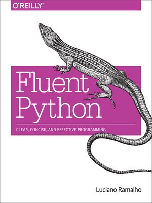 cover image of Fluent Python